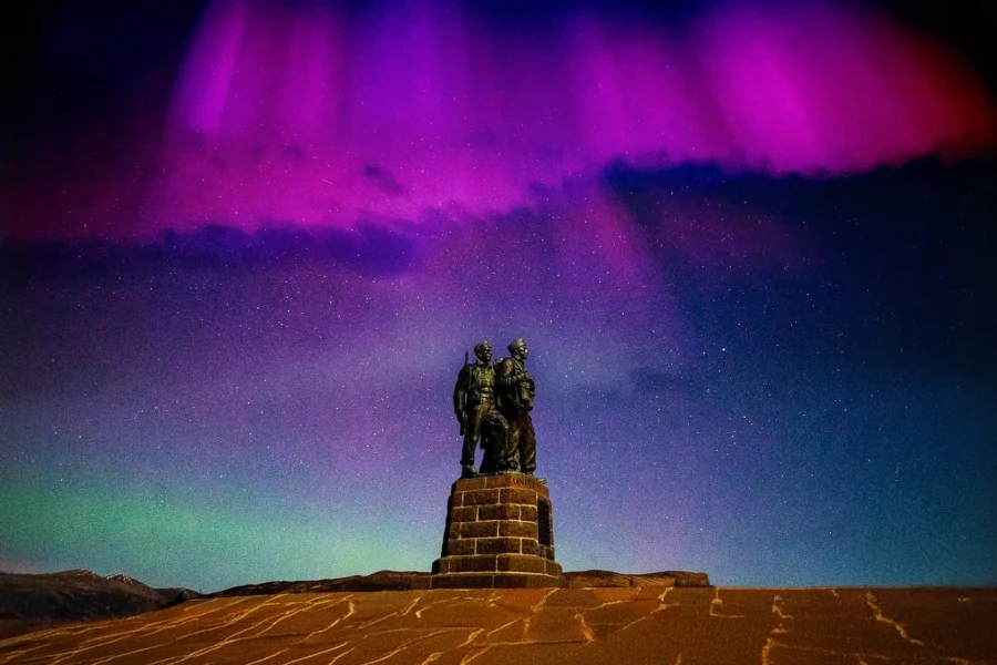 UK Scotland Aurora